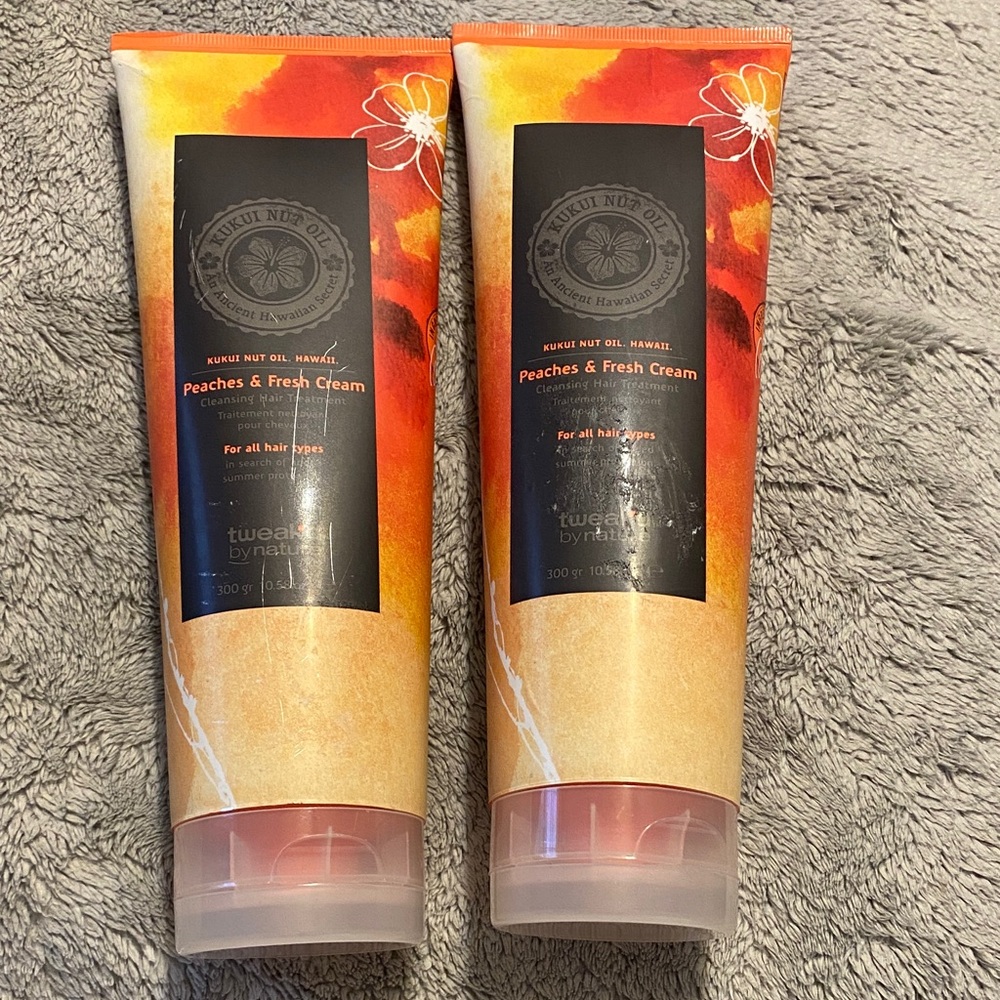 Tweak’d by Nature Peaches & Fresh Cream Cleansing Hair Treatment